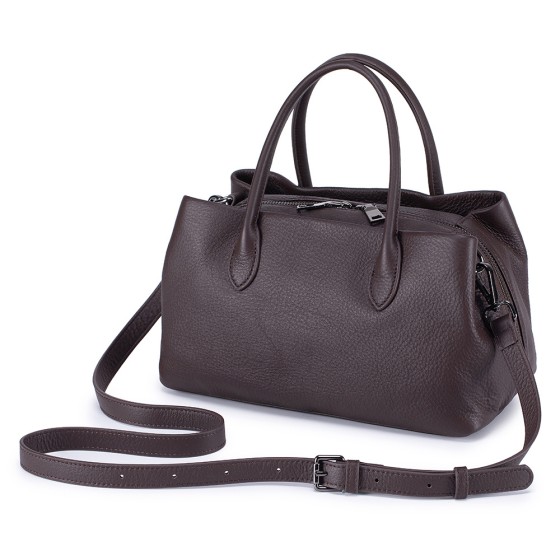 Женская сумка из натуральной кожи, универсальная, вместительная, из высококачественной коровьей кожи, подходит для поездок на работу, но только через плечо.